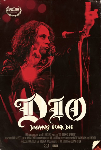 See Poster For Official RONNIE JAMES DIO Documentary 'Dio: Dreamers Never Die'